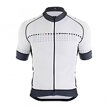 [GIORDANA] Trade Forte FR-Carbon Jersey (White/Titanium)