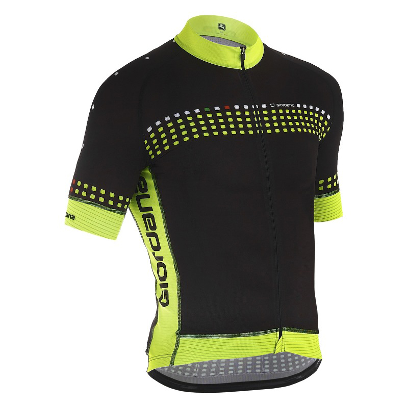 [GIORDANA] Trade Forte FR-Carbon Jersey (Black/Yellow Fluo)