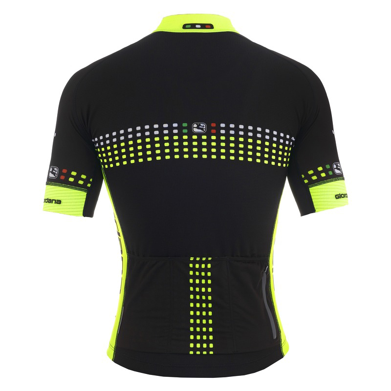 [GIORDANA] Trade Forte FR-Carbon Jersey (Black/Yellow Fluo)