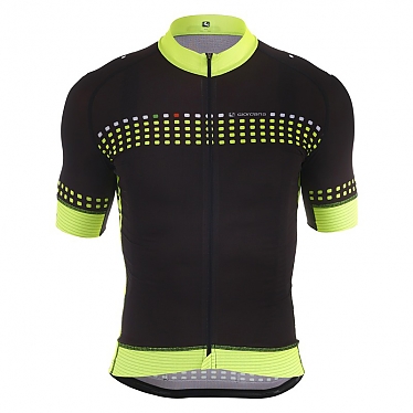 [GIORDANA] Trade Forte FR-Carbon Jersey (Black/Yellow Fluo)