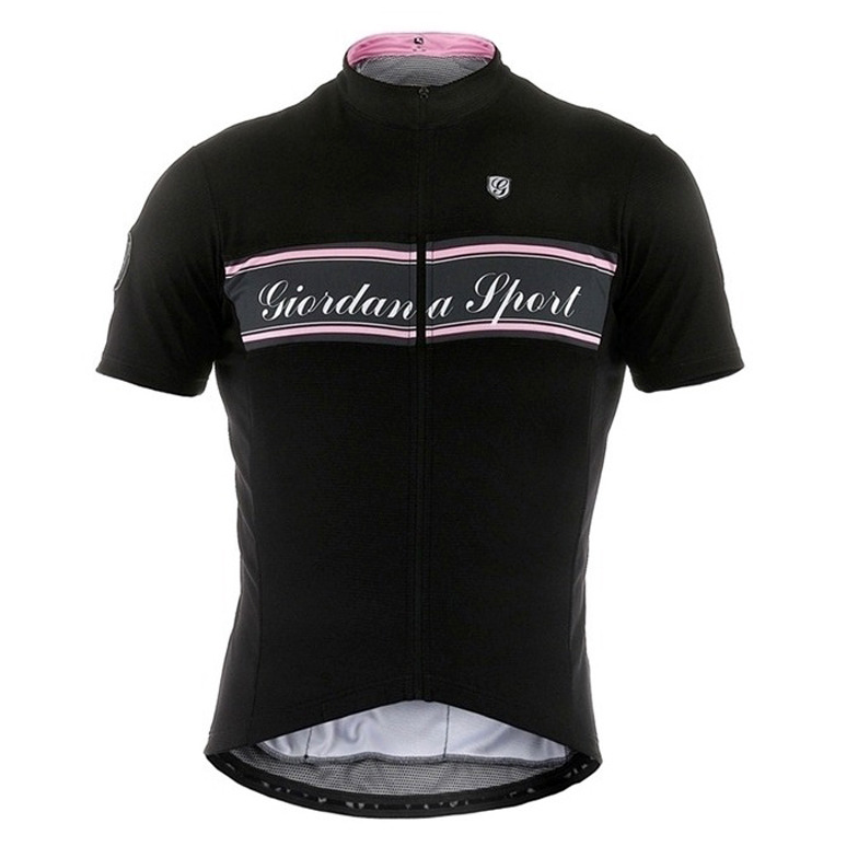 [GIORDANA] Sport Elite 싸이클 져지   (Black/Giro Pink)