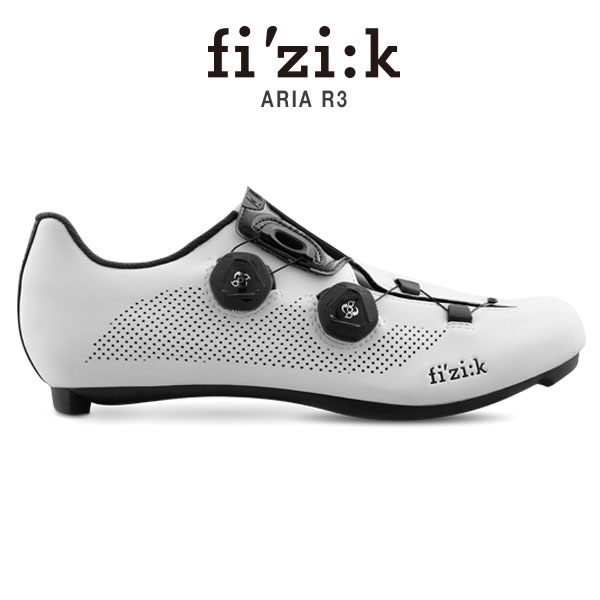 [FIZIK] 피직 아리아 R3 로드 슈즈 (화이트/블랙)